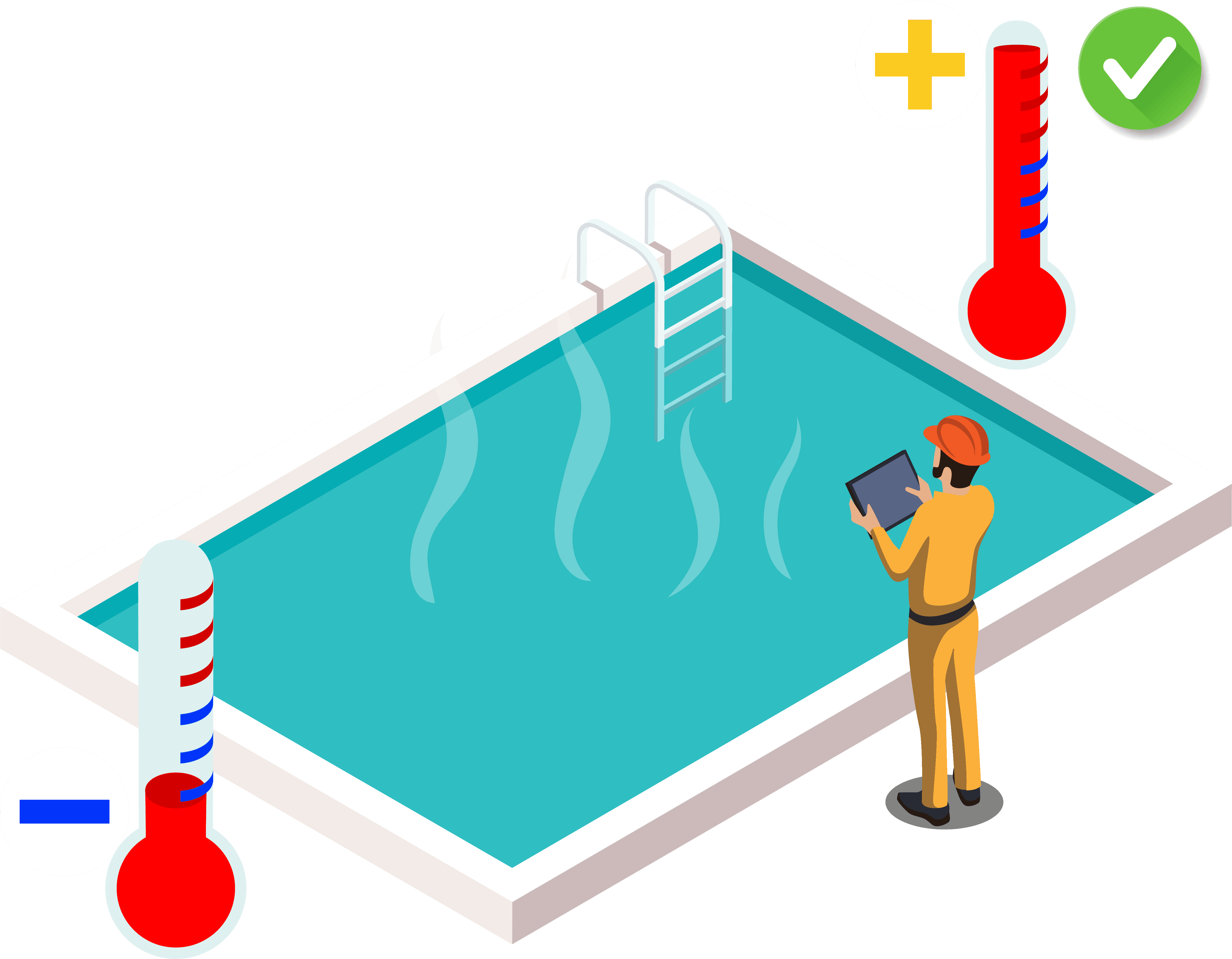 Pool Heating graphic